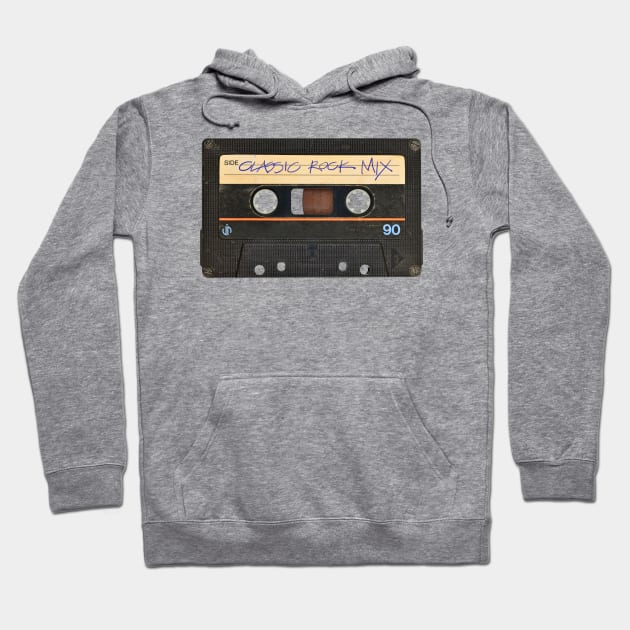 Classic Rock Mix Tape Hoodie by JP